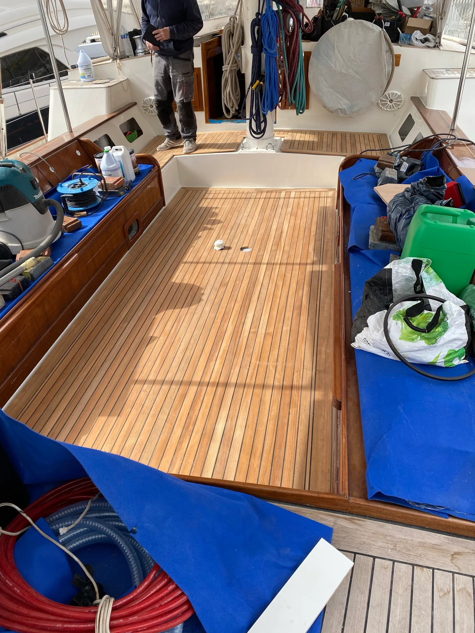 Réalisation yachting Menuiserie Sanchez.
